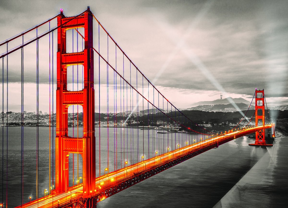 Eurographics 1000 Palan Palapel San Fransisco-Golden Gate Bridge