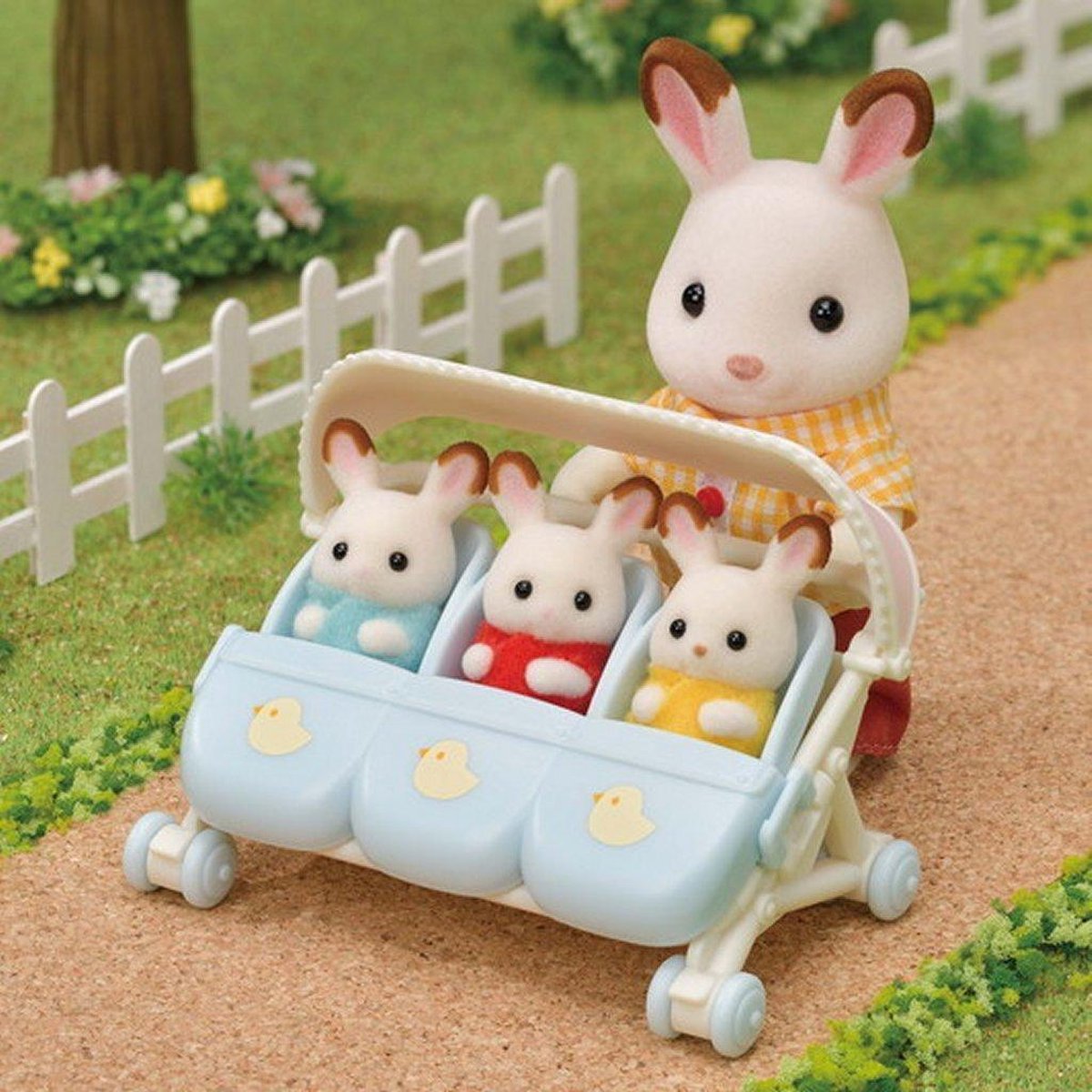 Sylvanian Families Kolmosten Rattaat