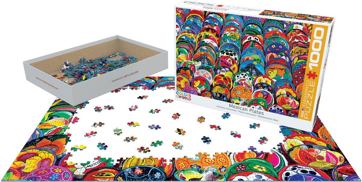 Eurographics 1000 Palan Palapeli Mexican Plates
