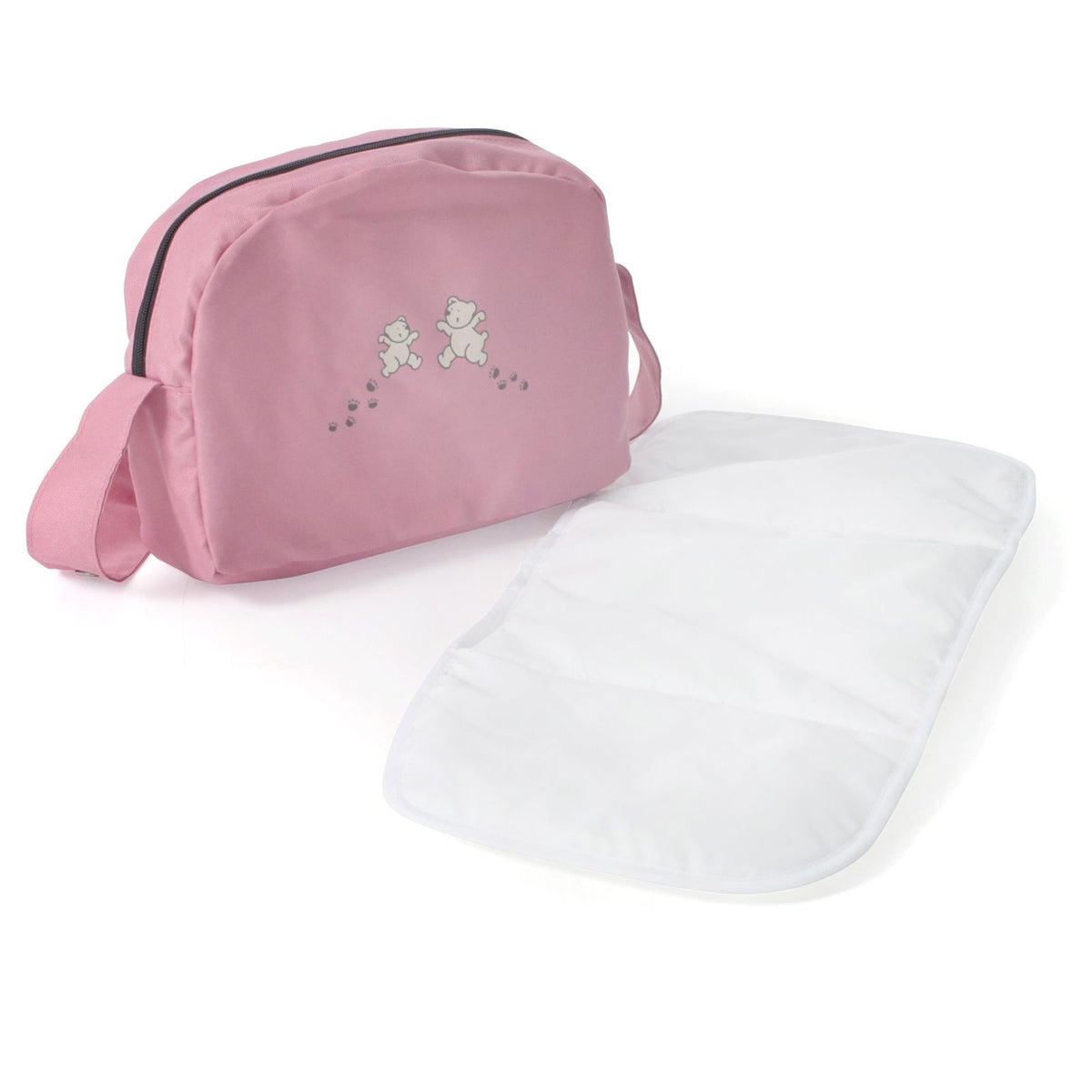 Hoitolaukku Nukenvaunuihin Vaaleanpunainen