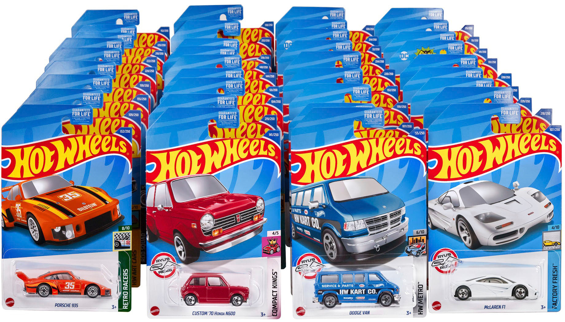 Hot Wheels 1/64 Pikkuauto Lajitelma