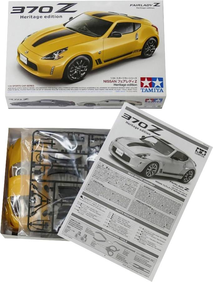 Tamiya Nissan 370 Z Heritage edition 1:24 koottava pienoismalli