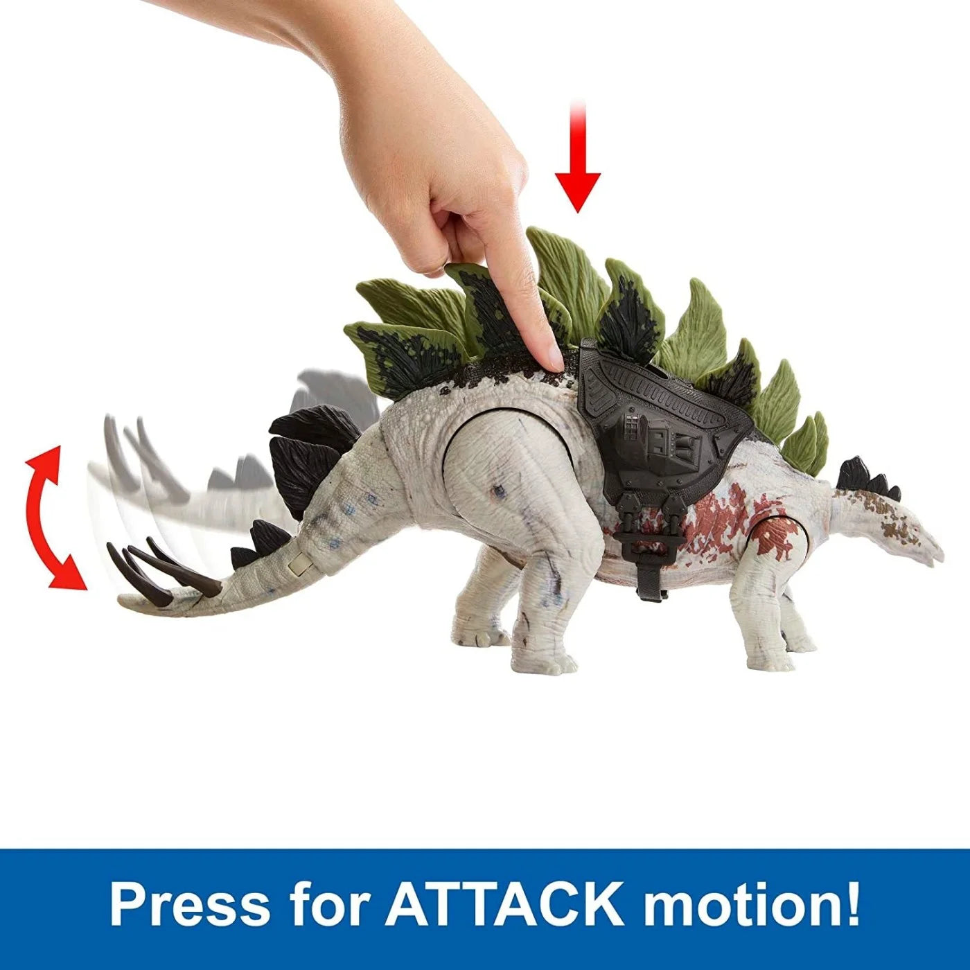 Jurassic World Gigantic Trackers Stegosaurus