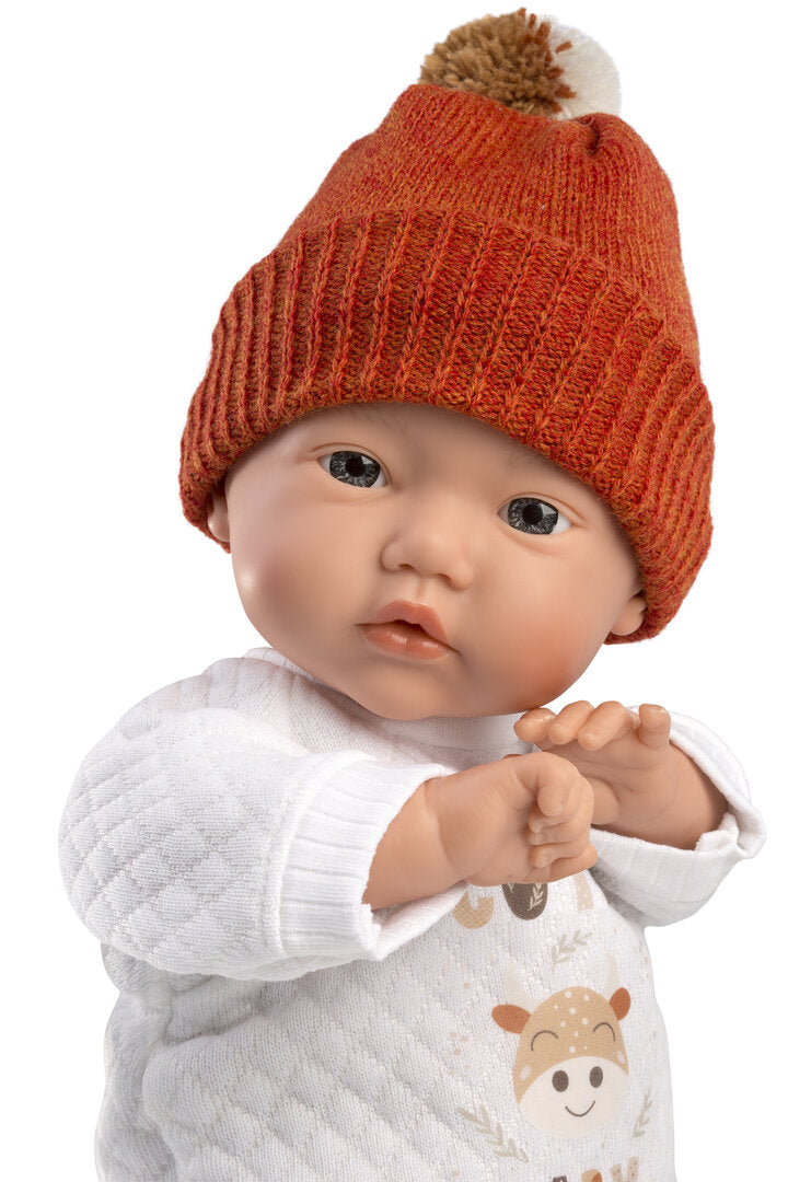Llorens Cute Baby 33cm pehmeävartaloinen nukke