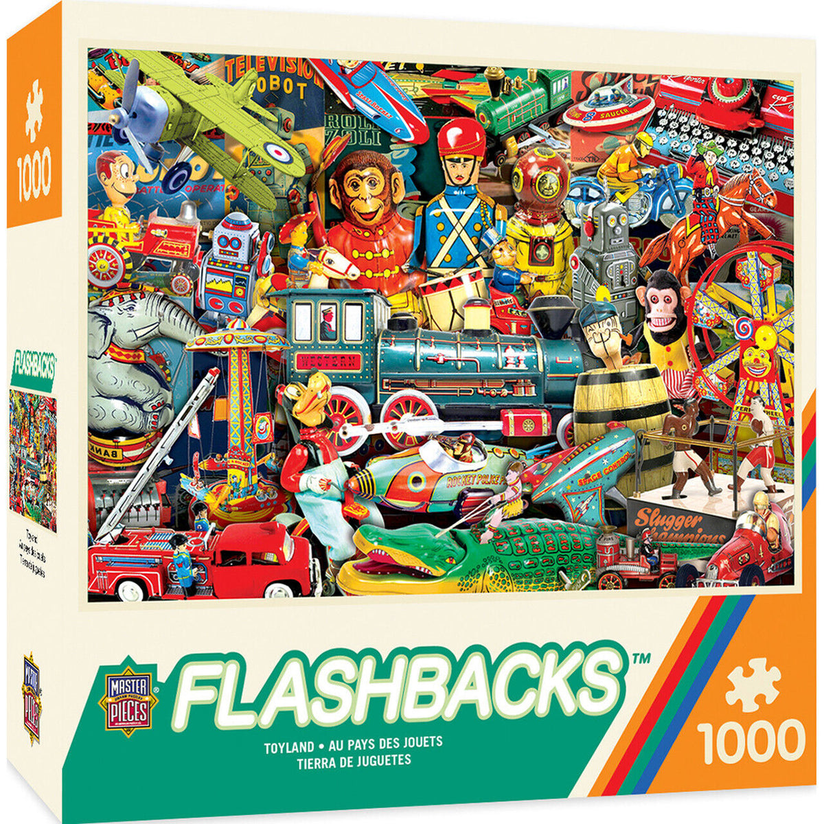 Master Pieces 1000 Palan Palapeli Flashbacks Toyland