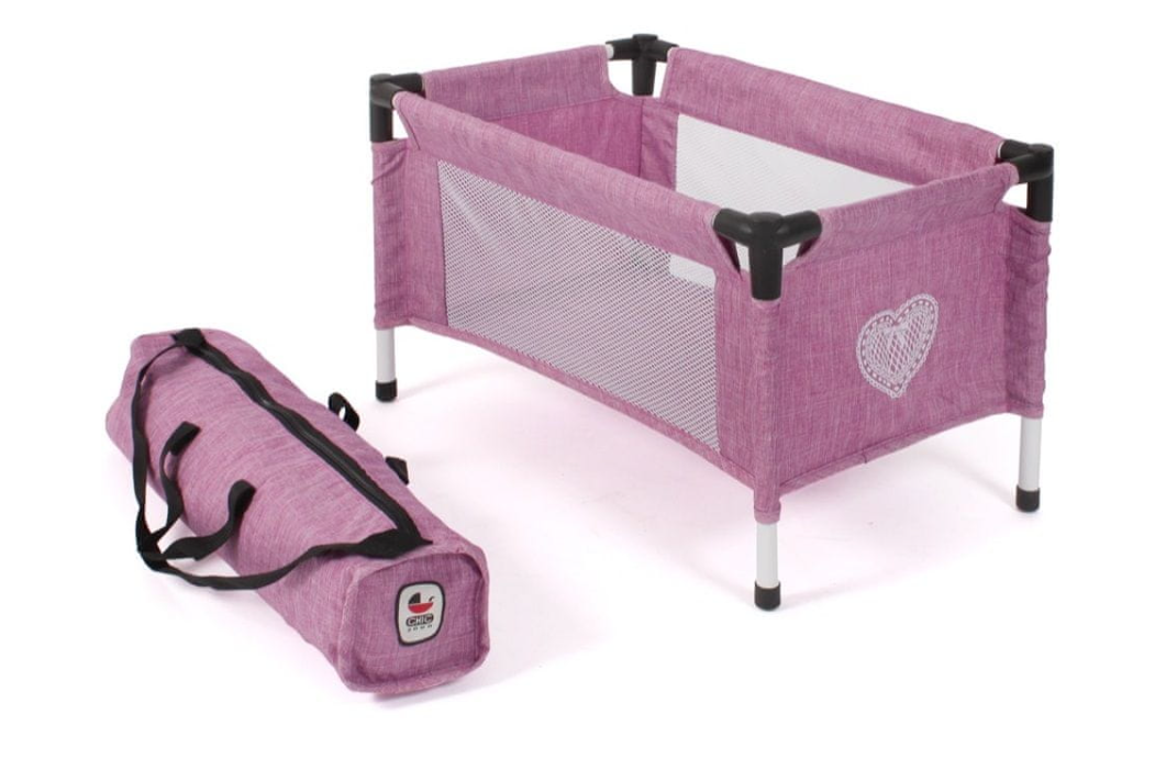 Bayer Chic Nuken Matkasänky Roosa/ Marjapuuro