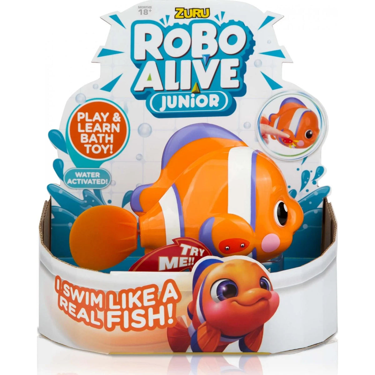 Robo Alive Junior Kala-Kylpylelu