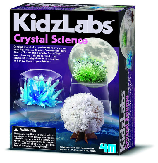 4M KidzLabs Crystal Science Kristalli Laboratorio