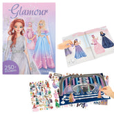 TOPModel Glamour Stickerworld -Puuhakirja