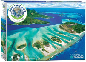 Eurographics 1000 Palan Palapeli Save The Planet! Coral Reef