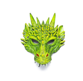 Lohikäärme Maski Vihreä