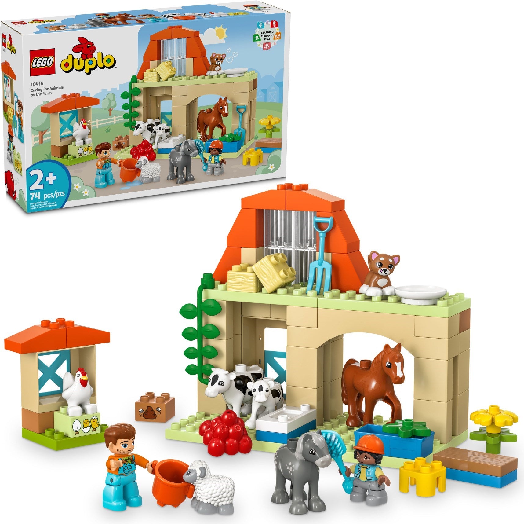 LEGO Duplo 10416 Eläinten Hoitoa Maatilalla