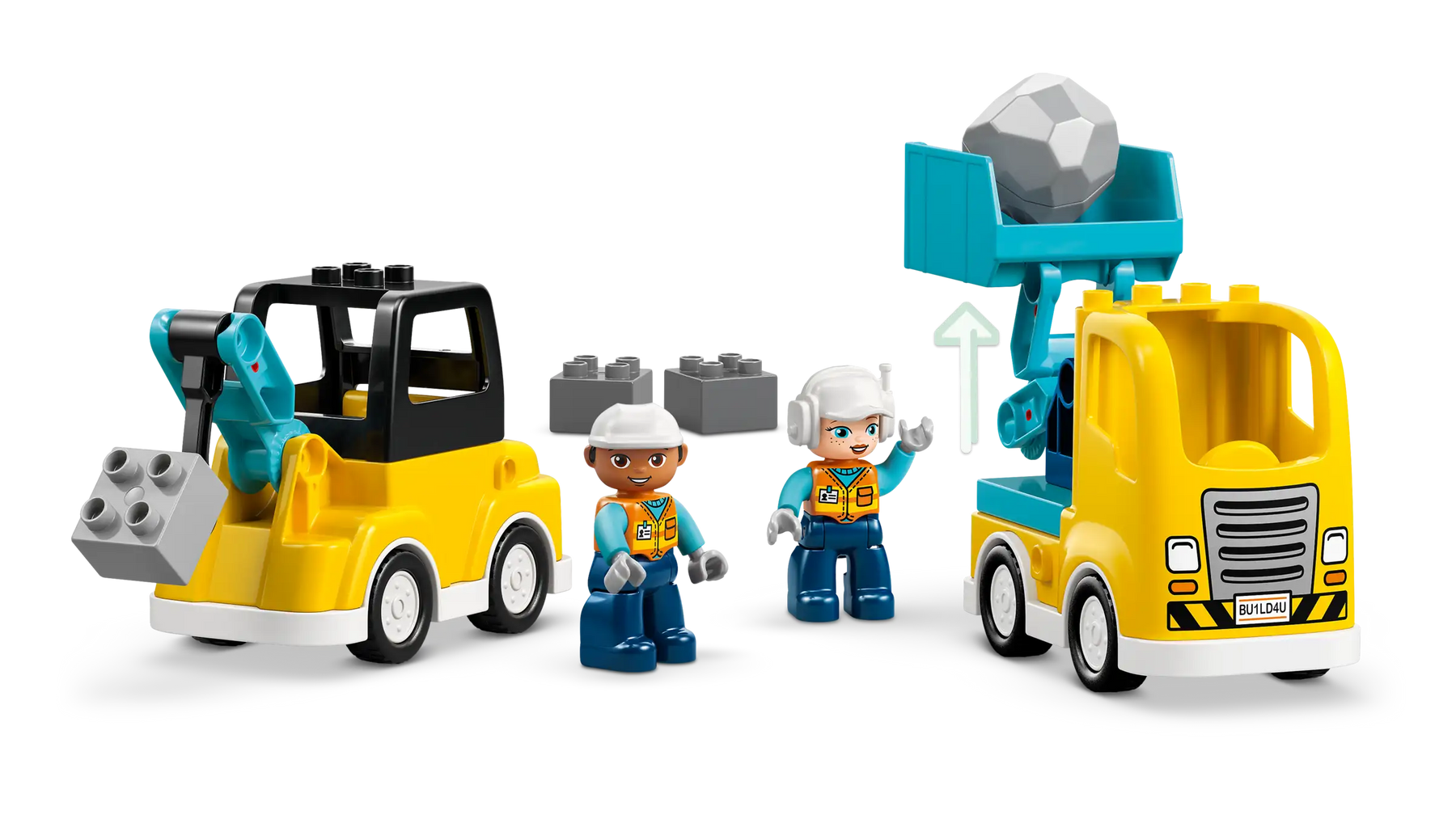 LEGO Duplo 10475 Työmaa-Ajoneuvot 3in1
