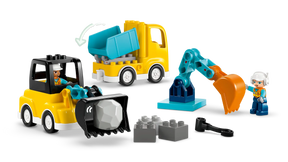 LEGO Duplo 10475 Työmaa-Ajoneuvot 3in1