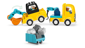 LEGO Duplo 10475 Työmaa-Ajoneuvot 3in1