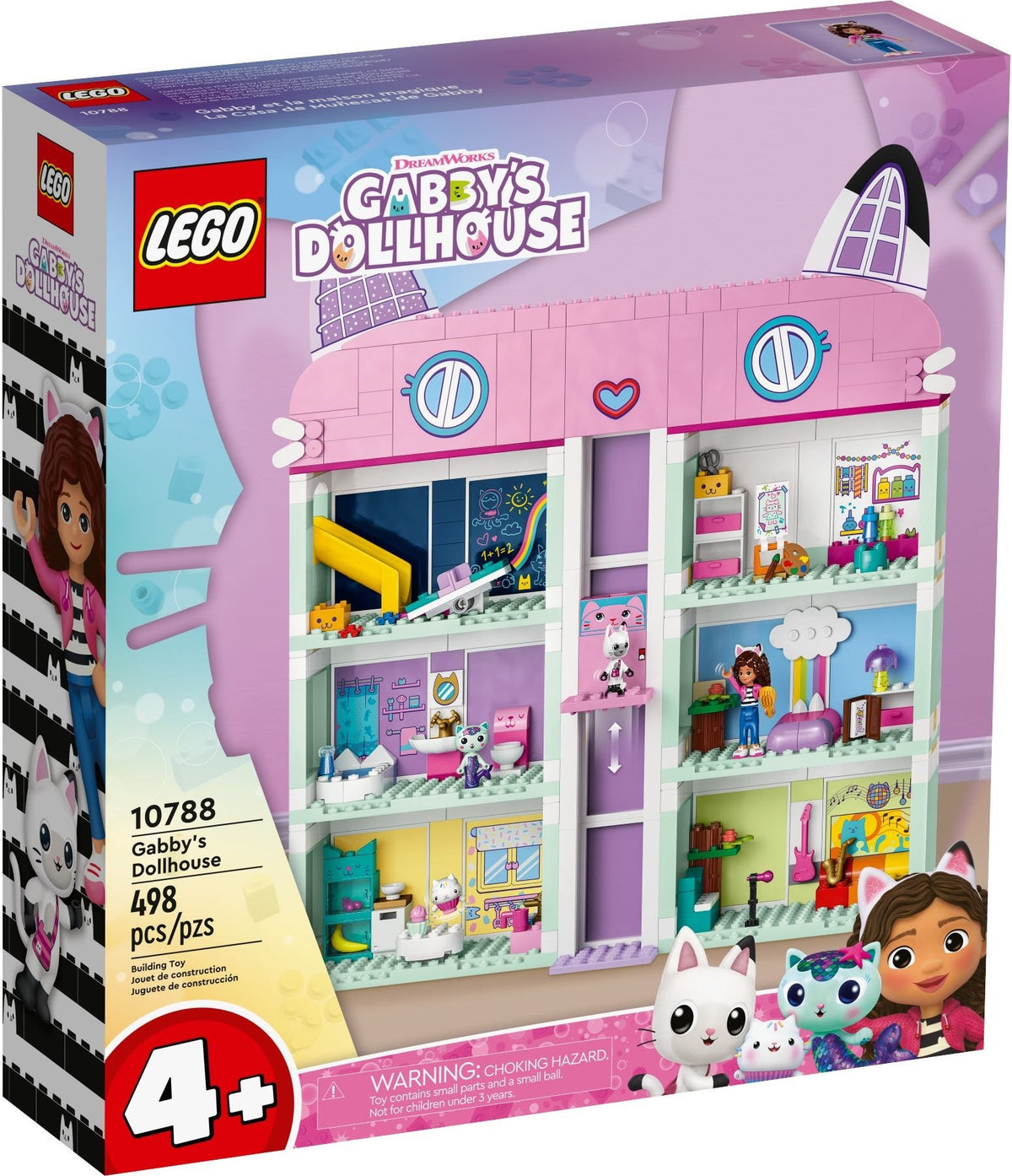 Lego Gabbys Dollhouse 10788 Gabbyn Nukketalo