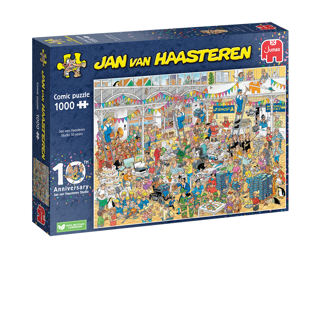 Jan Van Haasteren 1000 Palan Palapeli Studio 10th Anniversary