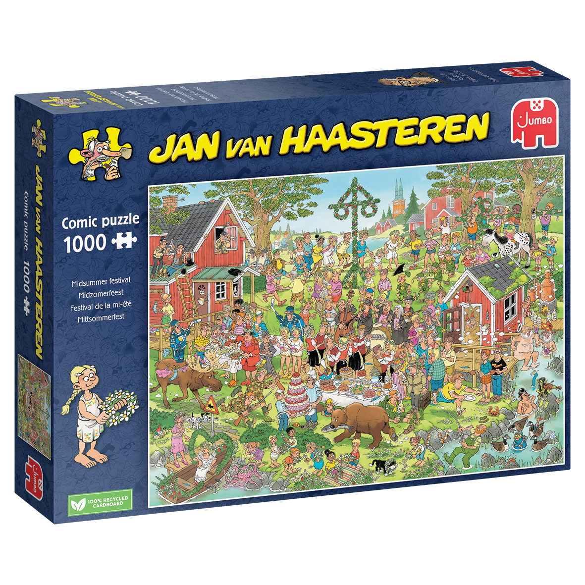 Jan Van Haasteren 1000 Palan Palapeli Midsummer Festival