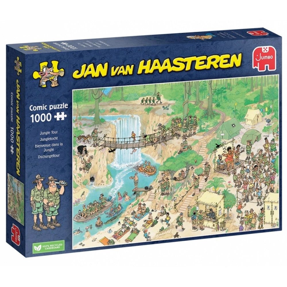 Jan Van Haasteren 1000 Palan Palapeli Jungle Tour