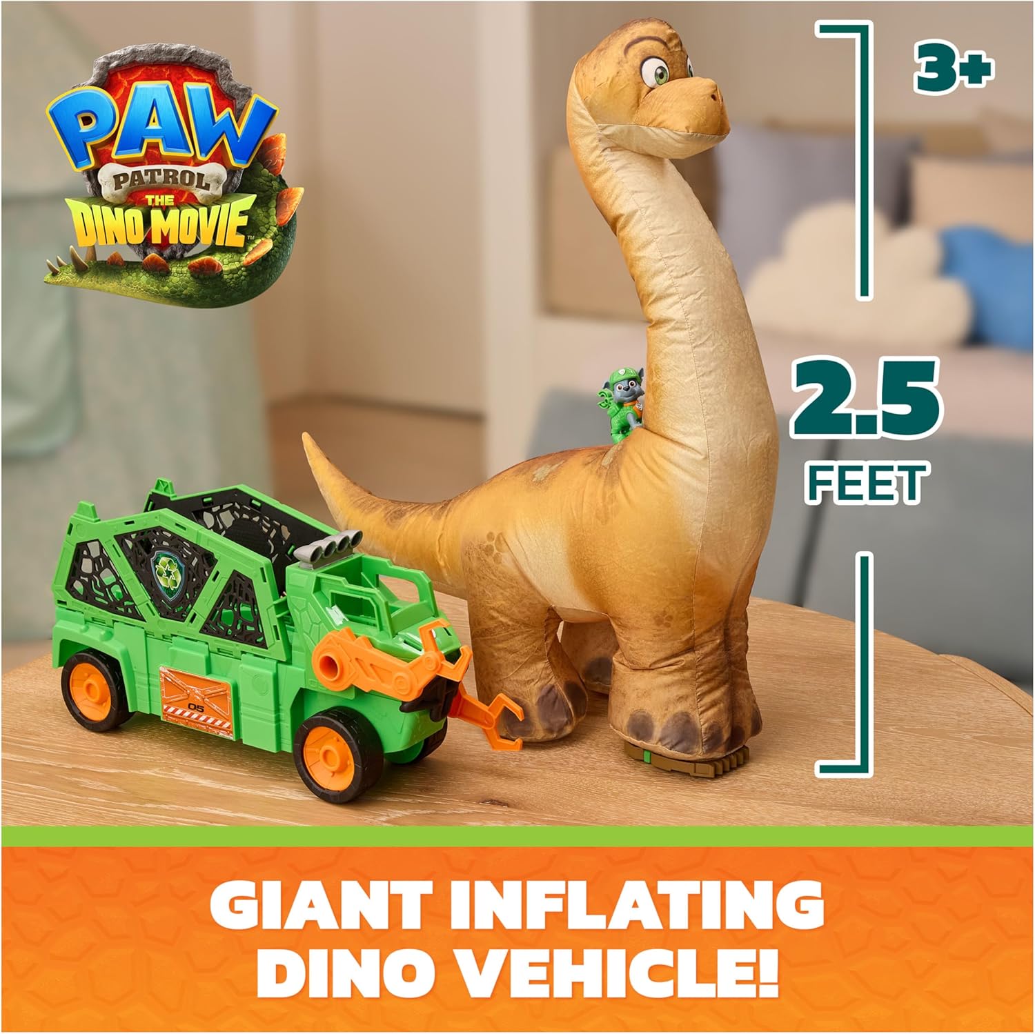 Ryhmä Hau Dino Movie Megasaurus Ajoneuvo