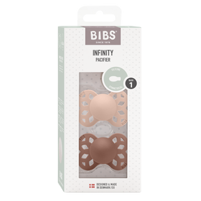 BIBS Infinity Tutti 2kpl Koko 1 Blush/Woodchuck