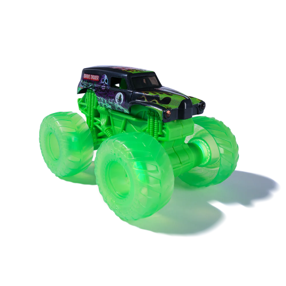 Monster Jam Light Up Wheels Grave Digger 1:43