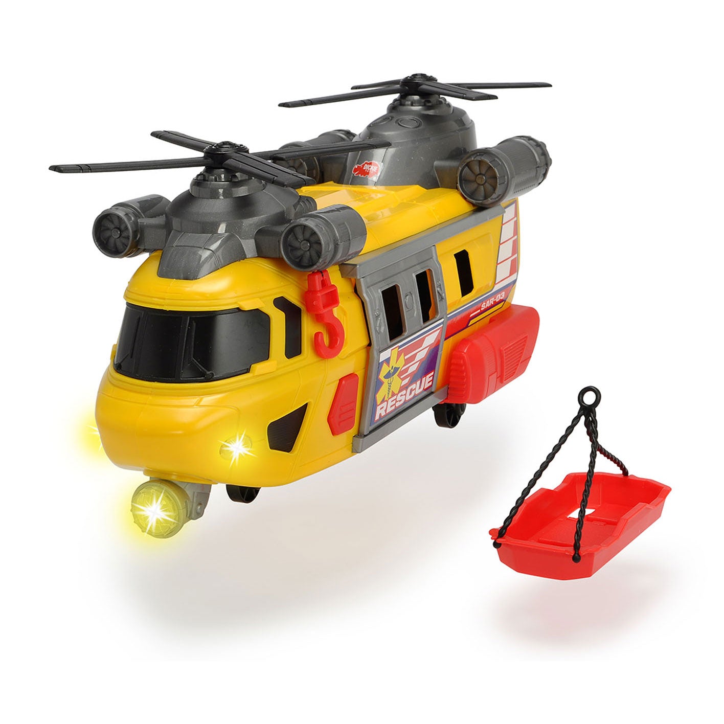 Dickie Toys Pelastushelikopteri Äänillä ja Valoilla