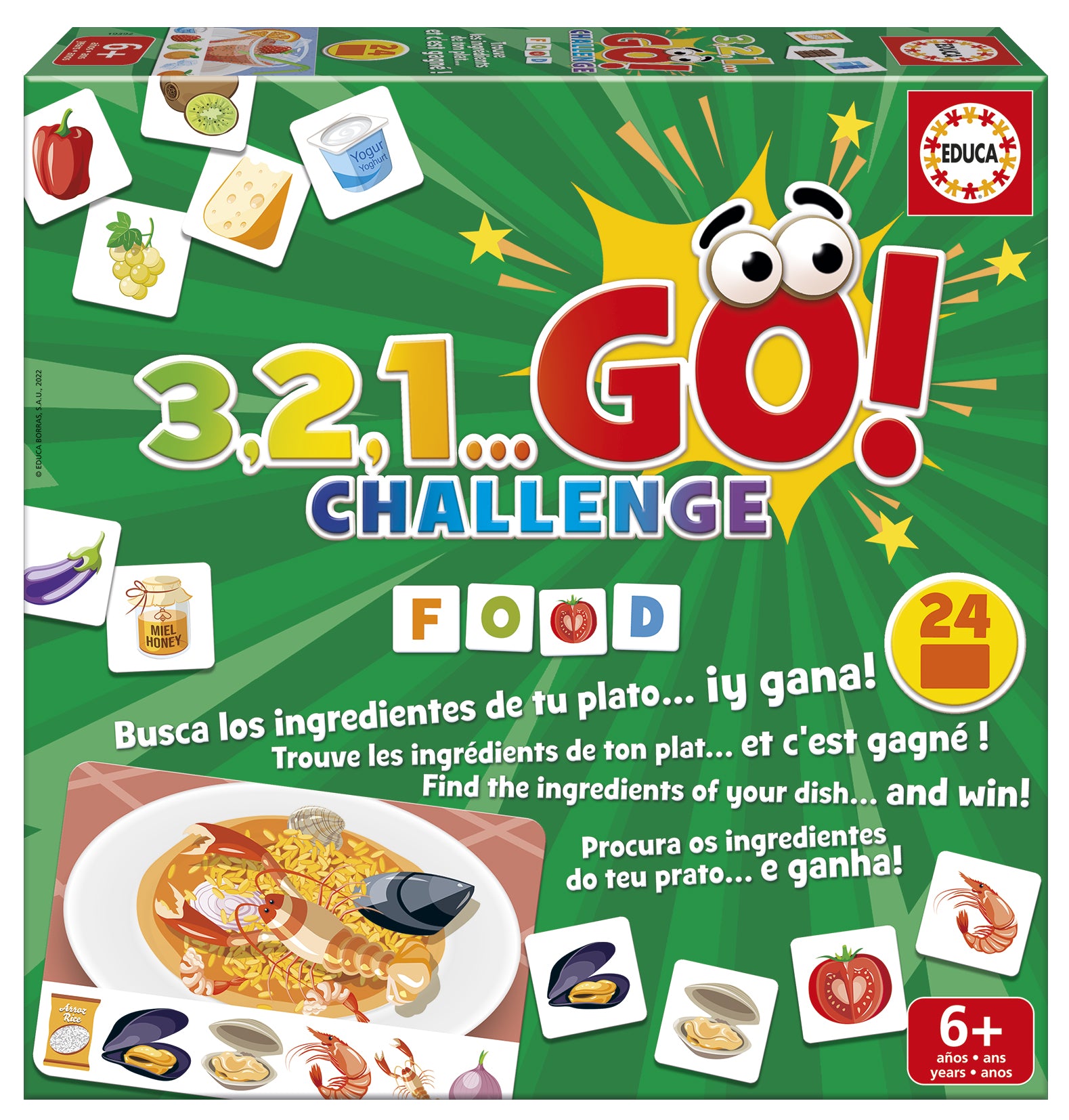 3,2,1... Go Challenge Food