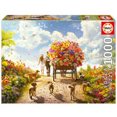 Educa Carrying Flowers 1000 Palan Palapeli