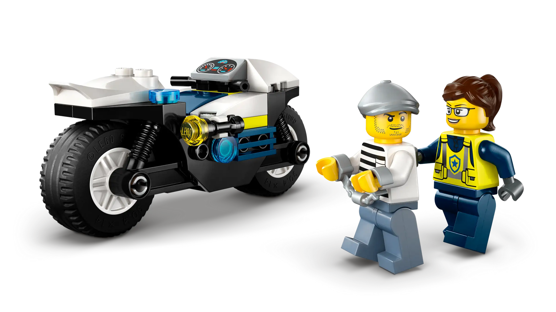 LEGO City 60455 Takaa-ajo Poliisimoottoripyörällä