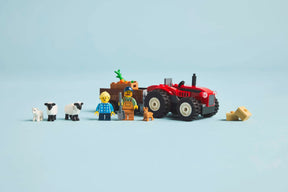 LEGO City 60461 Maatilan Punainen Traktori, Peräkärry ja Lampaat