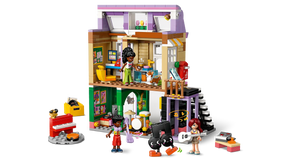 LEGO Friends 42653 Musiikkikauppa ja Asunto