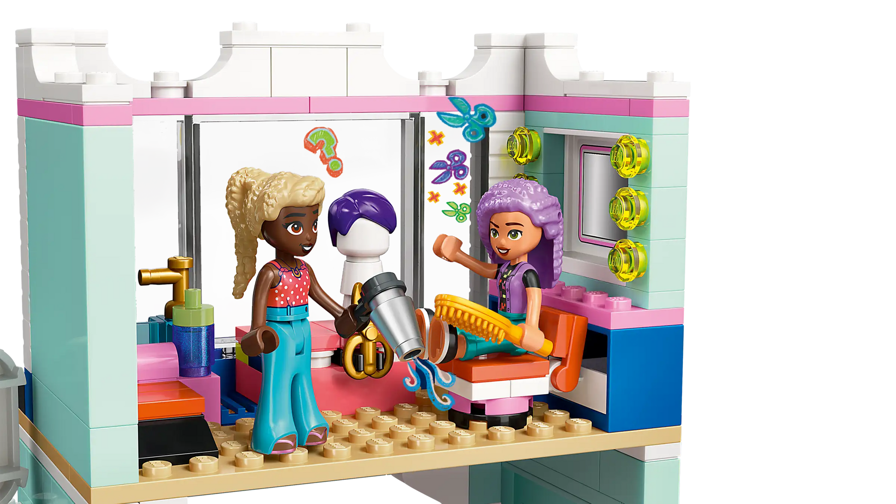 LEGO Friends 42662 Kampaamo ja Asusteliike