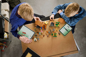 LEGO Minecraft 21596 Hyökkäys Kutsuilijakylään