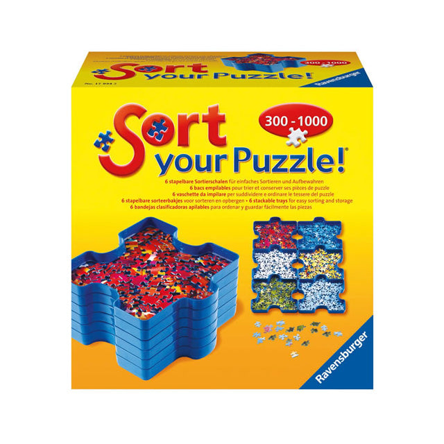 Ravensburger Puzzle Sort & Go Palapelin Lajittelulaatikot