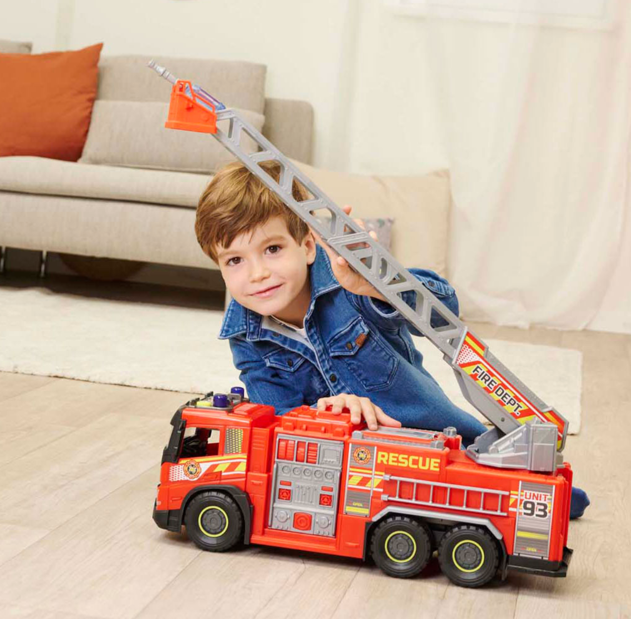 Simba Dickie Suuri Paloauto Valoilla ja Äänillä