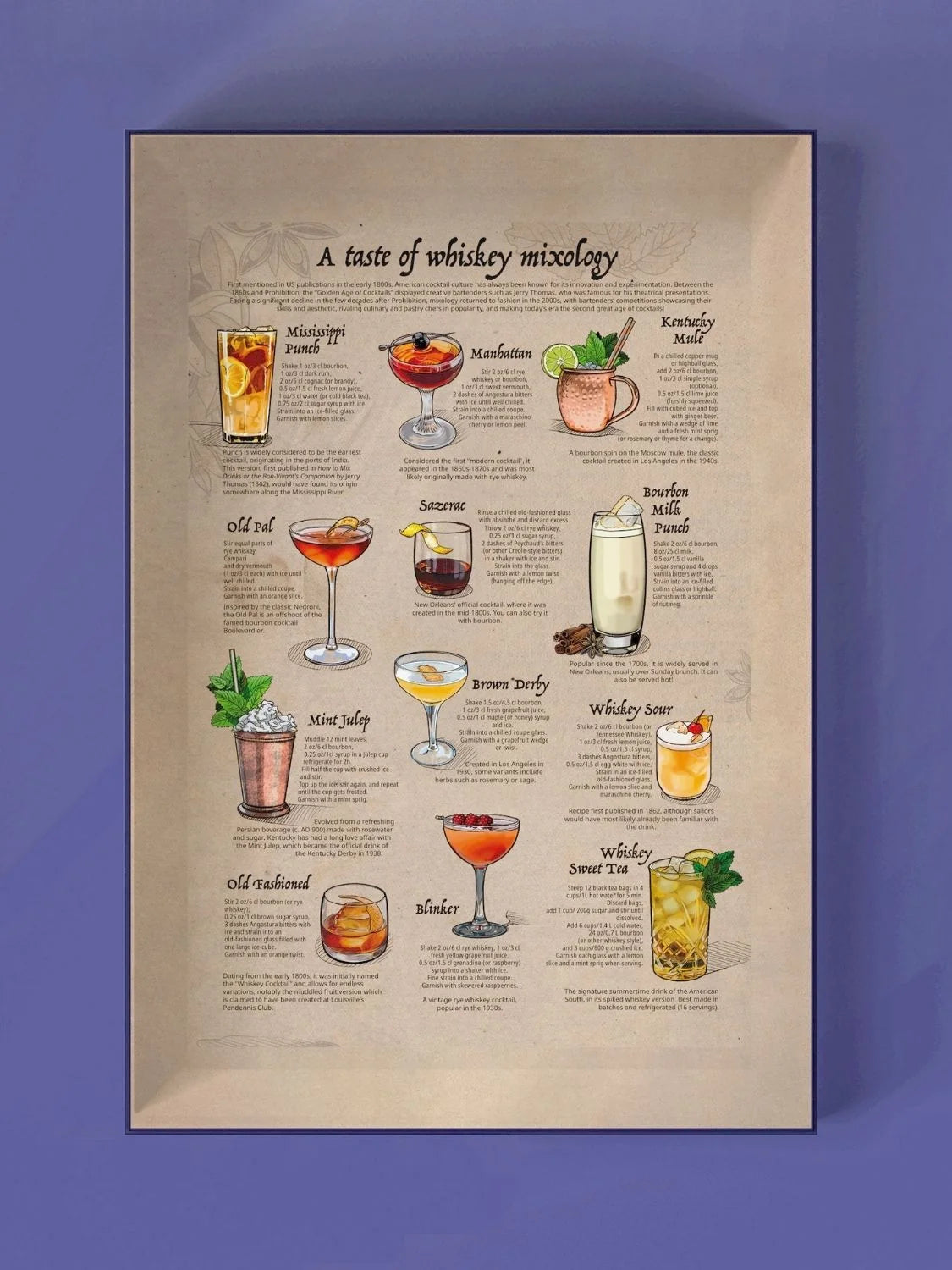 Water And Wines Kentucky and Tennessee Whiskey 1000 Palan Palapeli