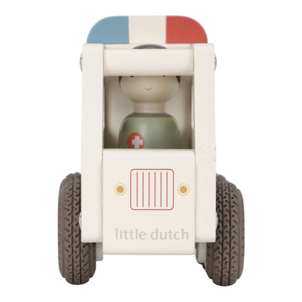 Little Dutch Puinen Ambulanssi Hahmolla
