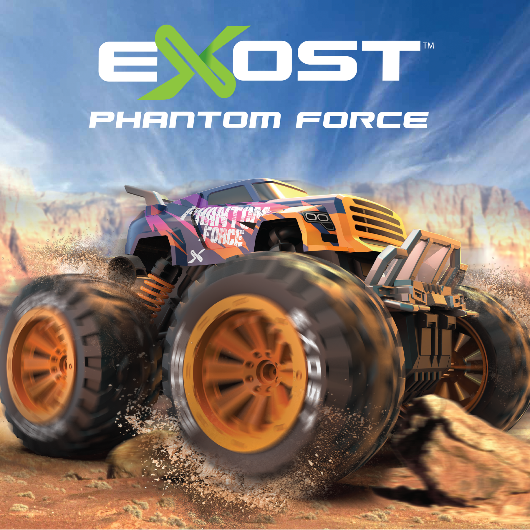 Exost Phantom Force Radio-Ohjattava Auto