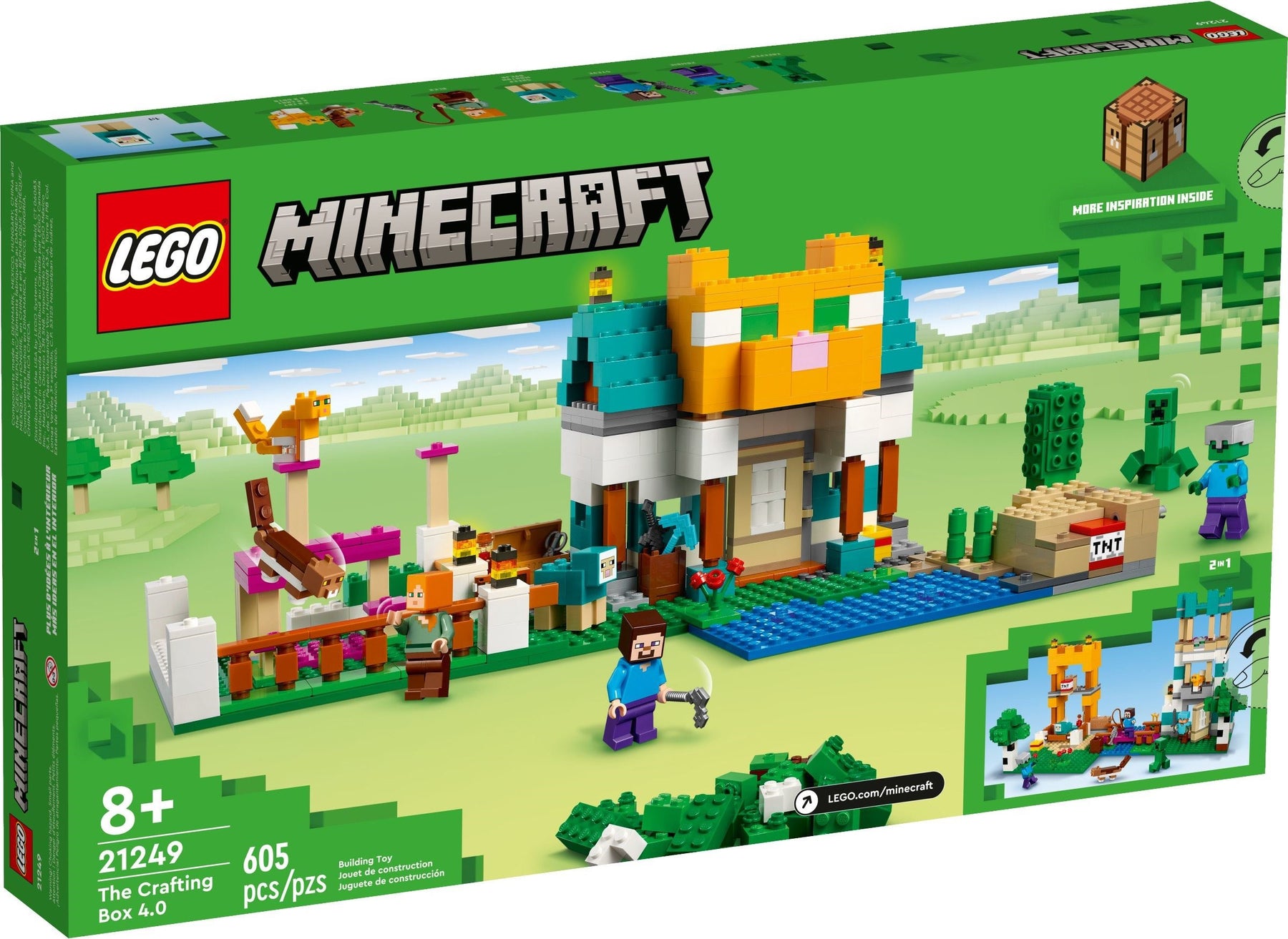 LEGO Minecraft 21249 Rakennuslaatikko 4.0