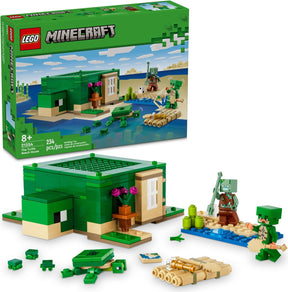 LEGO Minecraft 21254 Kilpikonnarannan Talo