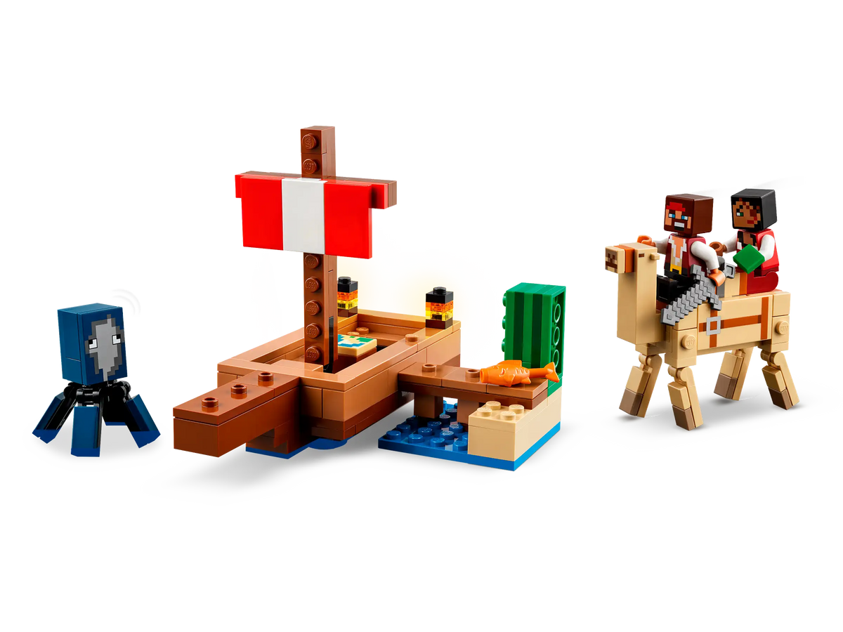 LEGO Minecraft 21259 Merirosvolaivan Matka