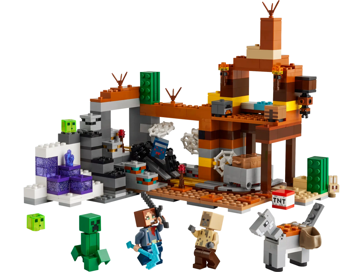 LEGO Minecraft 21263 Erämaan Kaivoskuilu