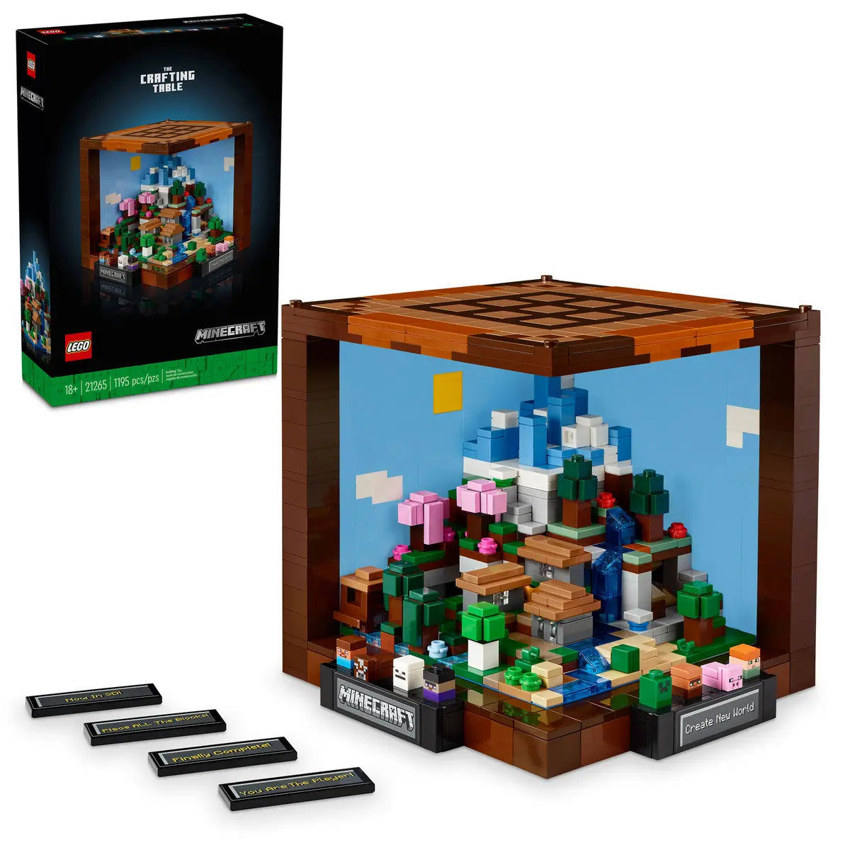 LEGO Minecraft 21265 Nikkarointipöytä