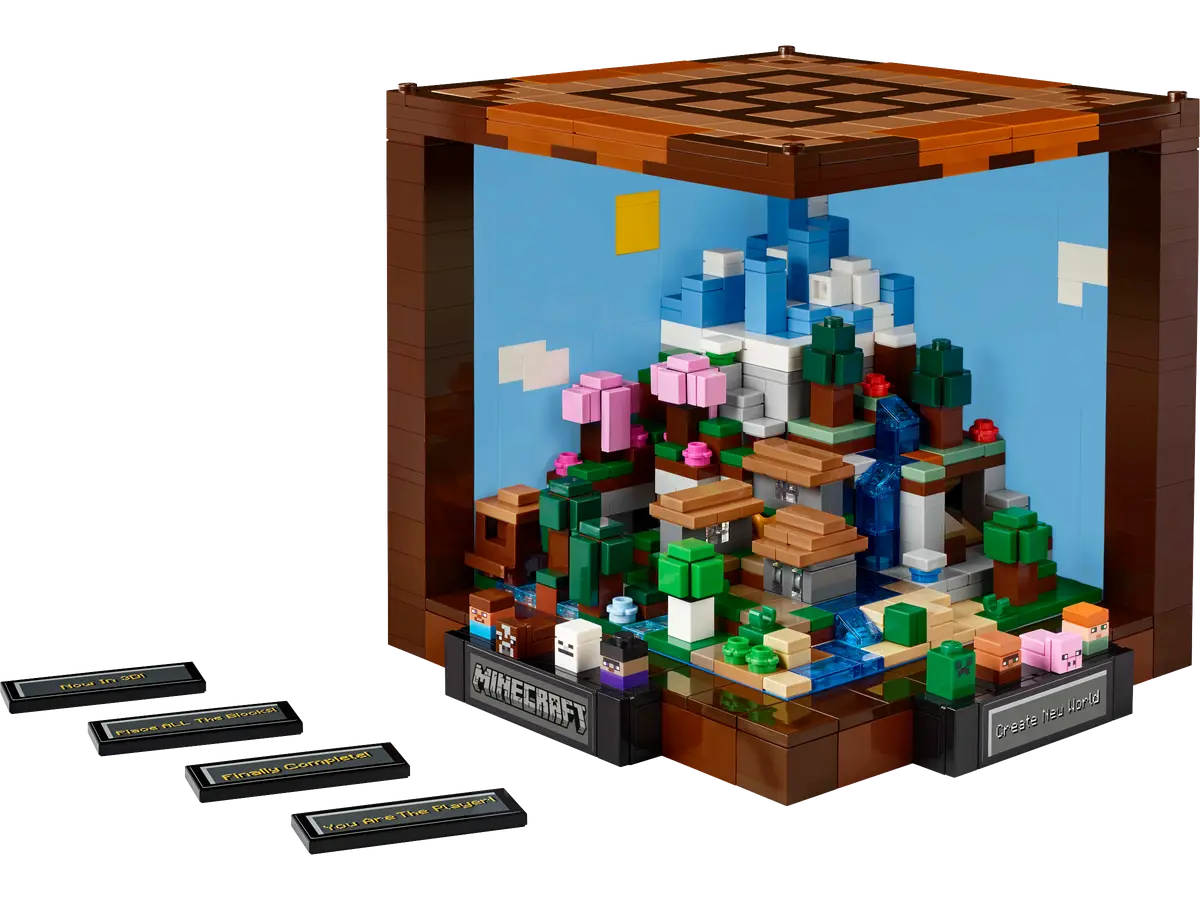 LEGO Minecraft 21265 Nikkarointipöytä