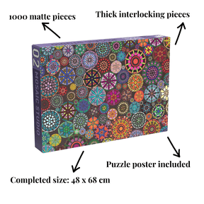 Penny Puzzle Mosaic Studio 1000 Palan Palapeli