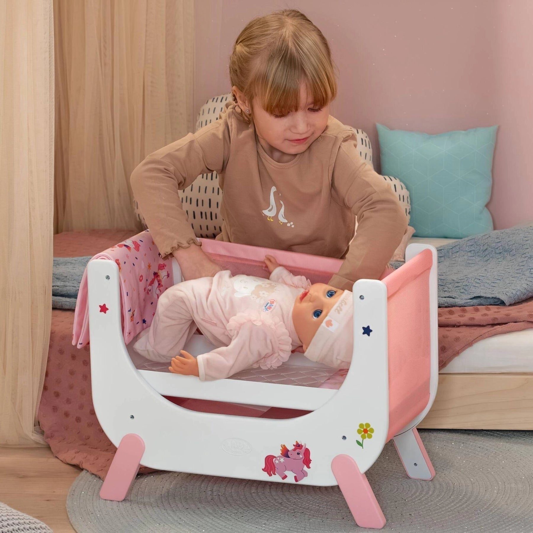 Baby Born Nuken Sänky Yksisarvisteemalla