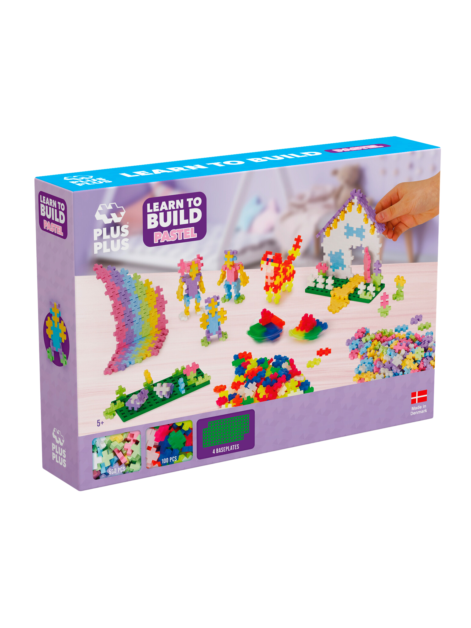 Plus Plus Learn To Build Pastel 600 pcs