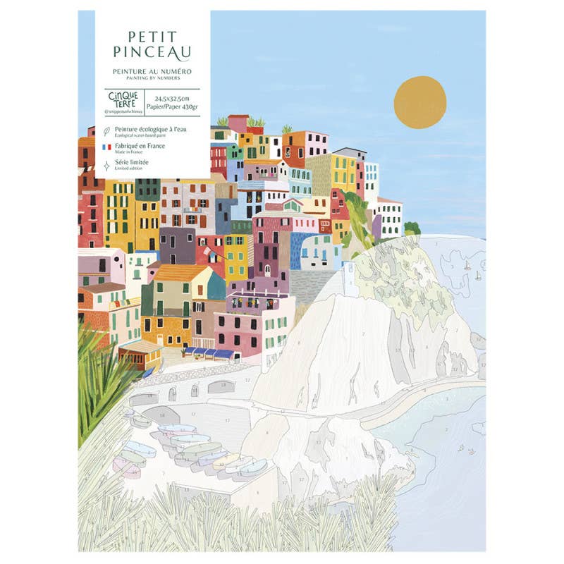 La Petite Épicerie Paint By Numbers/Numeromaalaus Cinque Terre