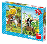 Dino Puzzle 2 Palapeliä Myyrä 2x48 Palaa